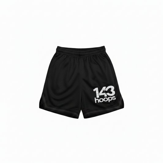 143hoops Logo Basketball Shorts