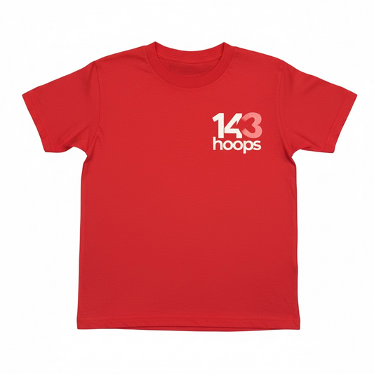143hoops Red Logo Shirt